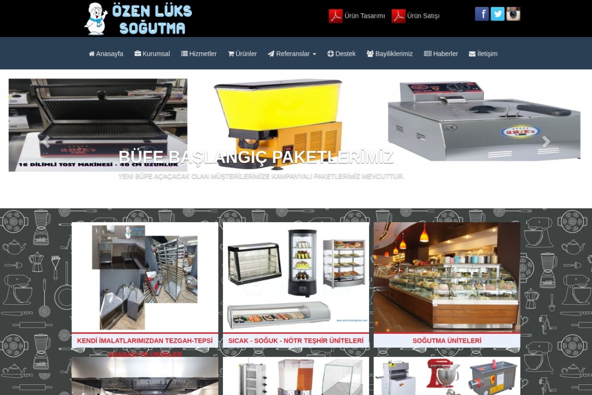 ÖZEN LÜKS SOĞUTMA | Pasta Dolabı - Sütlük Dolabı - Morg Dolabı