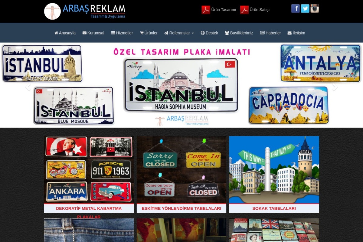 ARBAŞ REKLAM HEDİYELİK PLAKALAR